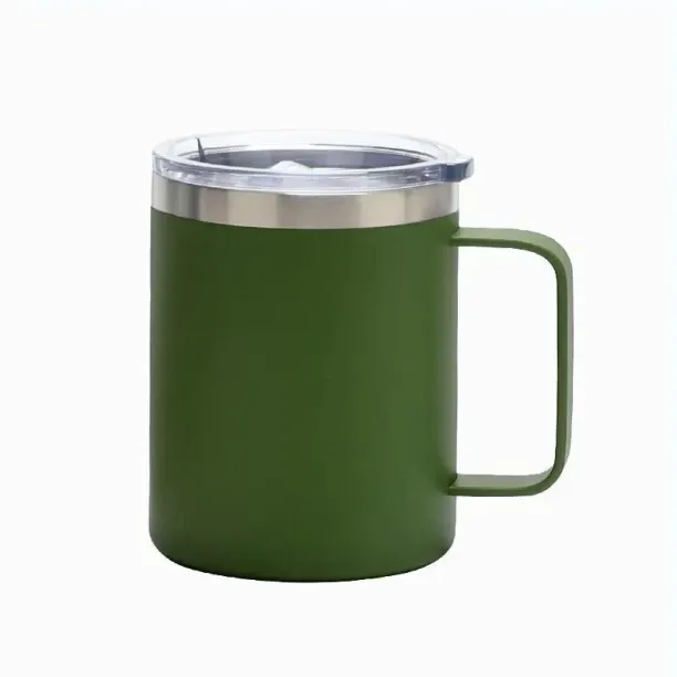 Mugs Luscious Army Green Vacuum With Bpa-Free Lid Stainless Steel Coffee Mug