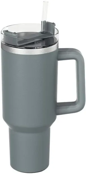 Ashcomonline 1.2L Tumbler Steel Vacuum with Handle Stainless Steel Tumbler