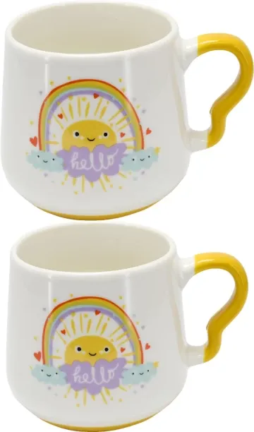 SpSp Hello Sunshine Ceramic hello cup Ceramic Coffee Mug