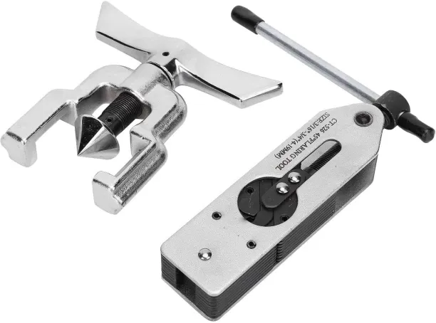 BOWENSTORE Flaring Tool Set Swivel Base Multi Vise Tool