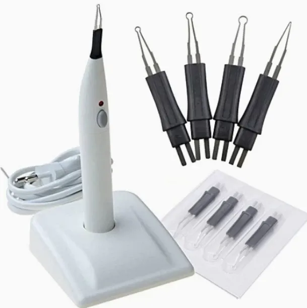 BOWENSTORE Gutta Percha Point Cutter Tooth Gum Endo Obturation Gutta Percha Cutter Heating with 4pc…