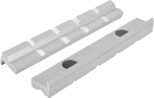 Vice Jaws Magnetic Alum. 200Mm X 32Mm 2Pc Prism Face Multi Vise Tool