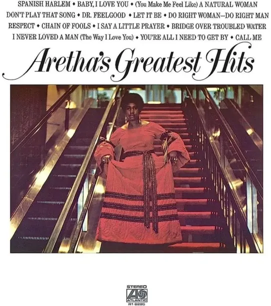 Aretha's Greatest Hits Reissue Vinyl Album RnB & Soul