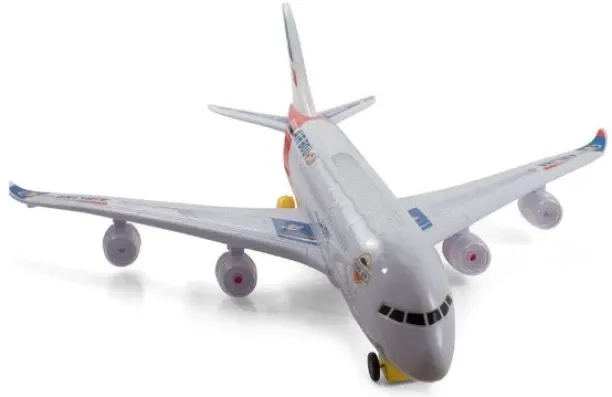 Greenwood Dynamic Kids Toy Airplane with Flash Lights & Sound Effects Other Musical Instruments Toy