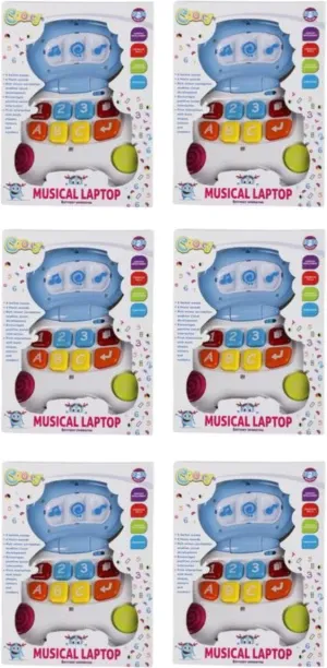 Cooey BABY MUSICAL EDUCATIONAL LAPTOP Baby Musical Toy