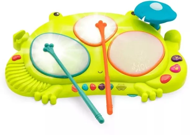 B. Toys Frog Drum Ribbit-Tat-Tat Drum