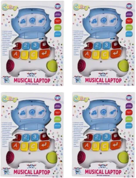 Cooey BABY MUSICAL EDUCATIONAL LAPTOP Baby Musical Toy