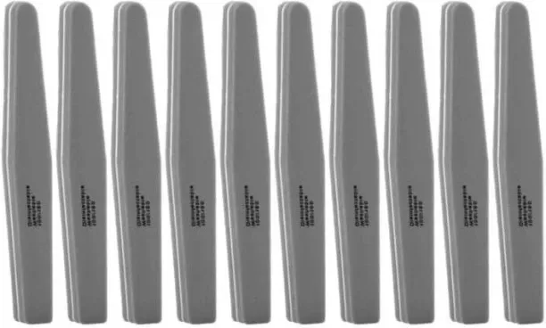 Aurora Products Double-Sided Diamond Sponge Board Nail Buffer File 100/180 (10 Pieces) Nail Sanding…