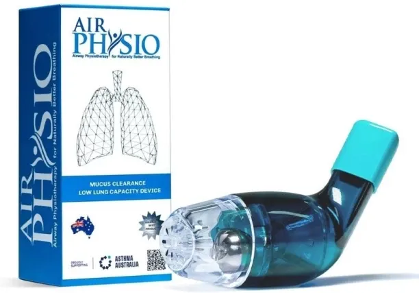 Air Physio Natural Breathing Device– Lung Expansion & Mucus Clearance Aid for COPD, Asthma, Bronchi…
