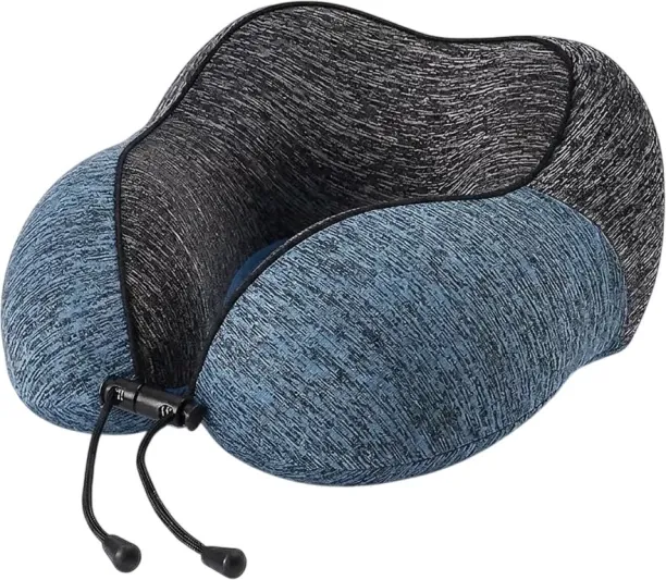 SpSp Blue\Grey Travel Neck Pillow