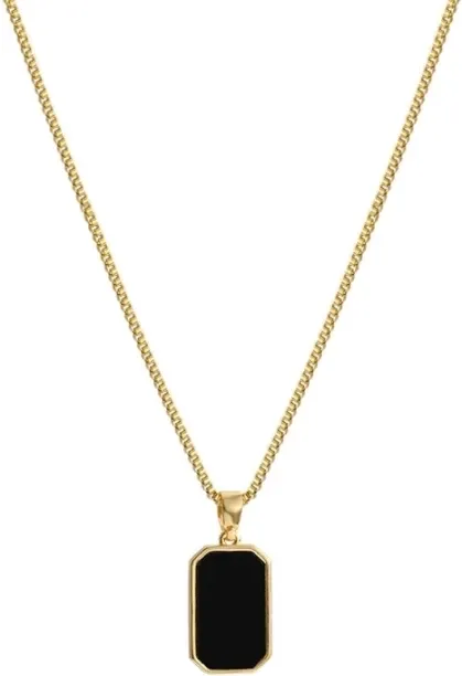 FashionMall M507 Titanium Plated Stainless Steel Necklace