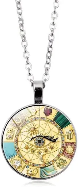 RUIQI ta02-1291-5 Gold Plated Metal Necklace