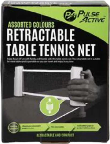 Pulse Active Table Tennis Rectractable Net Table Tennis Net