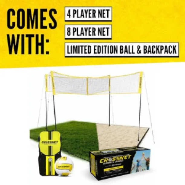 Crossnet Volleyball Ultimate Bundle Volleyball Net