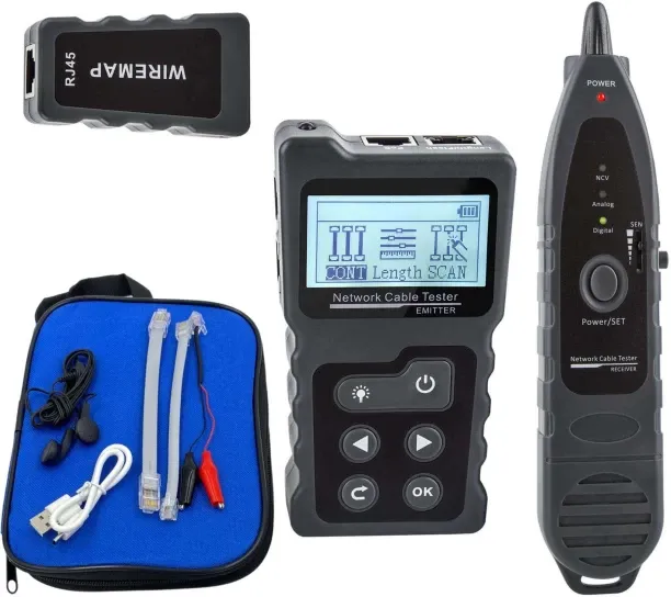 Network Cable Ethernet Tester LAN CAT5 CAT6 Tracker & Wiremap Tester 308139db-f2ef-4c2f-a74f-1307cd…