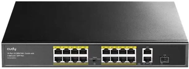 CUDY FS1018PS1 Network Switch