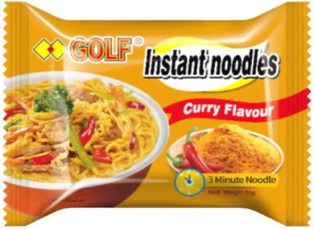 GOLF NOODLES CURRY Instant Noodles