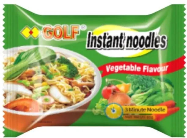 GOLF NOODLES VEGETABLE Instant Noodles