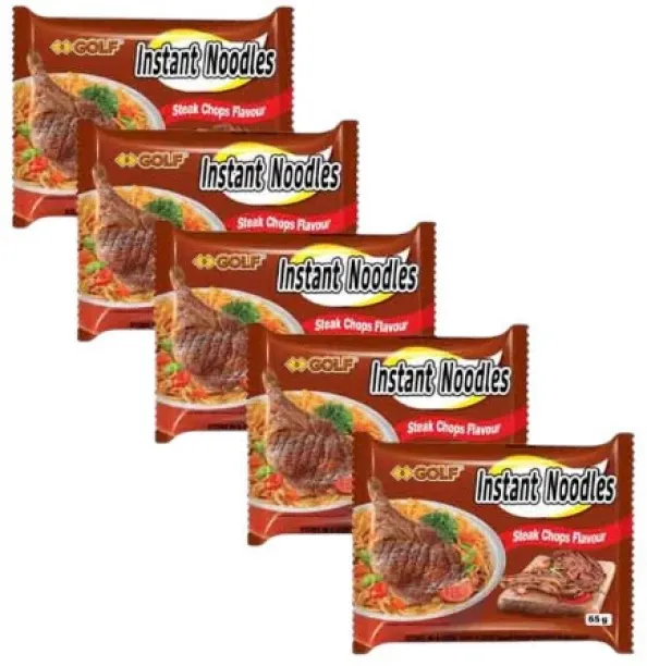 GOLF NOODLES STEAK CHOPS Instant Noodles