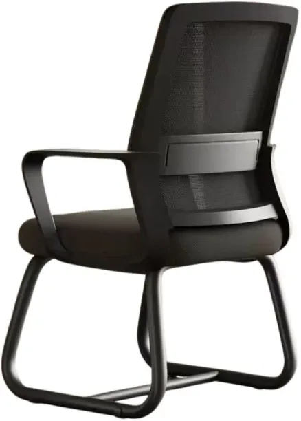 Generic FU9101 Black Mesh Back Cantilever Office Visitor Chair Study Arm Chair