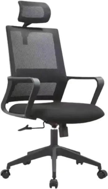 Fancy Corner Abrasive Mesh Office Chair 16 High Back Chair
