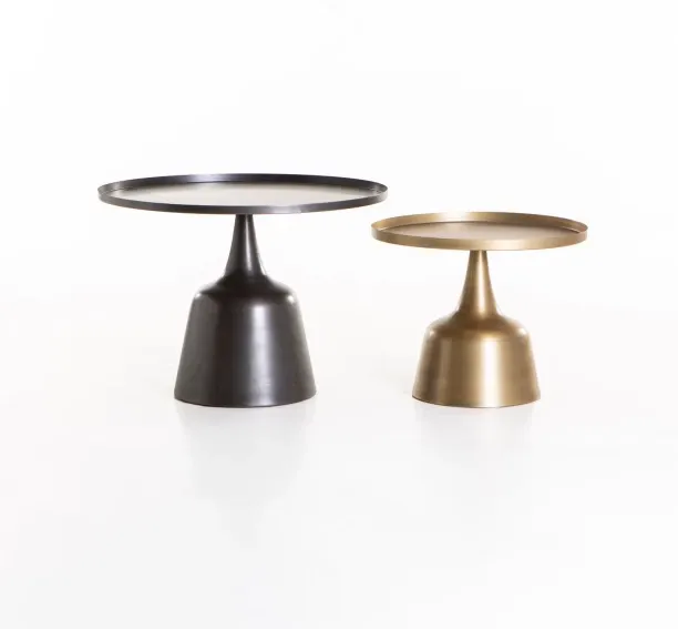 Britt Set Of 2 Tables- Bronze/Brass Antique 8971600114568 Multipurpose Table