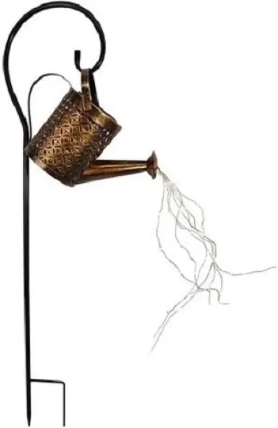 Deals online Solar Watering Kettle Lights Waterproof Garden Decorations Flood Light Outdoor Lamp