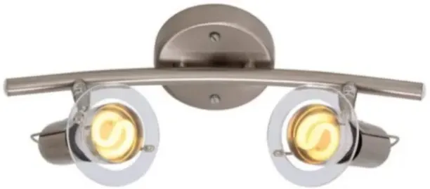 Eurolux (_Eurolux_) Mini Disc 2 Spotlight on Bow Gate Light Outdoor Lamp