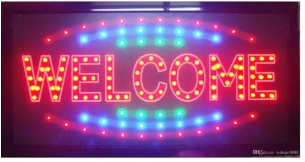 BLD Ultra Bright LED Welcome Sign Gate Light Outdoor Lamp