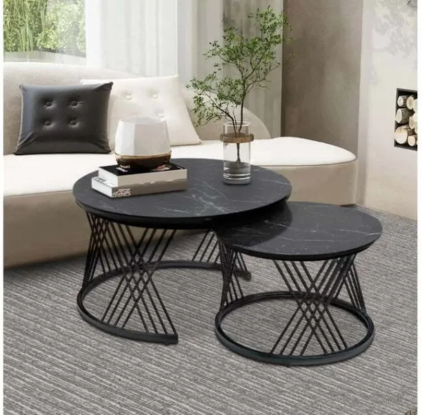 Leaf furniture Coffee table Black , Coffee Table