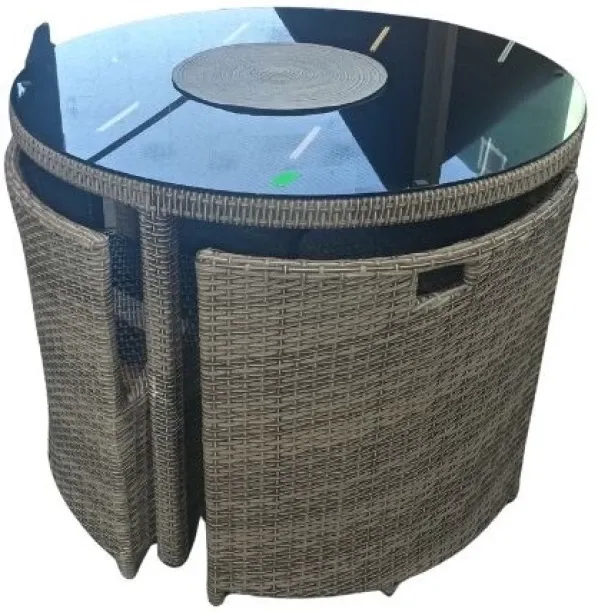 LUXY RATTAN Patio Dining Table