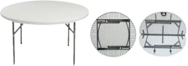 Totally Homes TH44 8-10 Seater Round Table Multipurpose Table