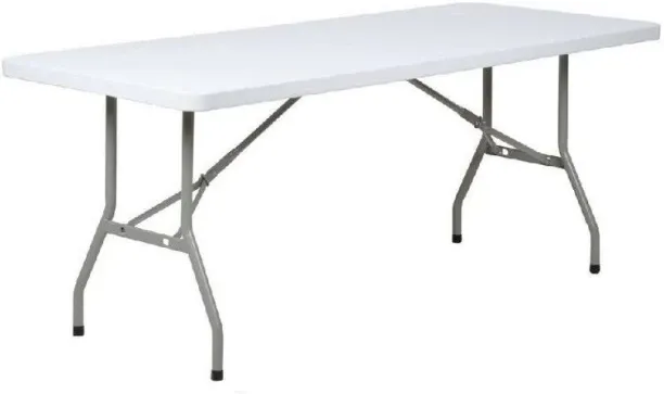 Royal Homeware Folding Trestle Table 1.8m Z180 Folding Table