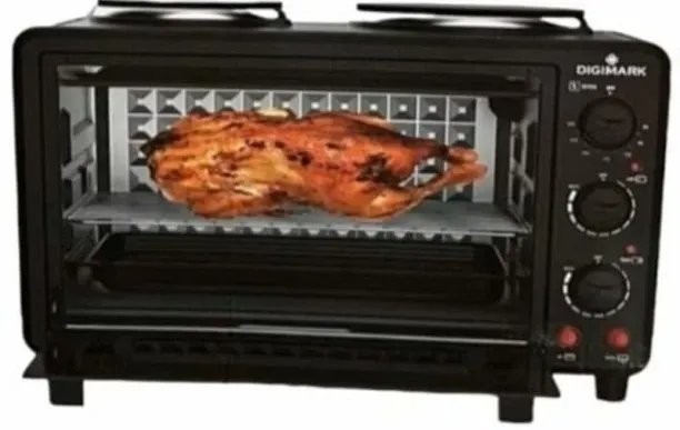 Digimark 32-Litre Oven With 2 Solid Hot Plates Oven