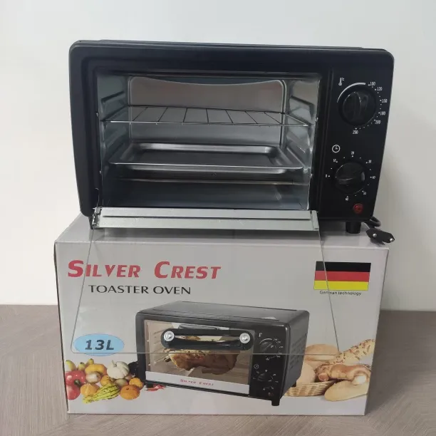 Silver Crest 13-Litre High Quality 800W 13L Electric Toaster Oven Oven