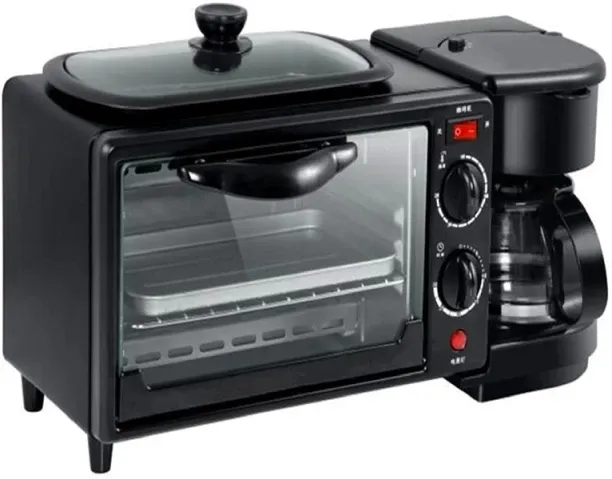 RAF R.5308B Breakfast Maker 9L With Oven Coffee Maker And Frying Pan 3 In 1 Electric Toast