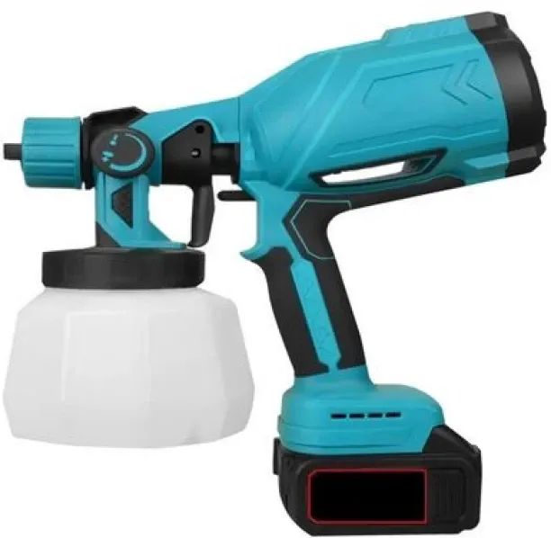 top sale trader Rechargeable Lithium Battery Electric Spray Gun With Battery Power Electric Fan Spr…