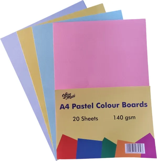Office Mate A4 140 gsm Coloured Paper