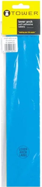 TOWER Self-adhesive lever arch labels Self Adhesive Paper Label