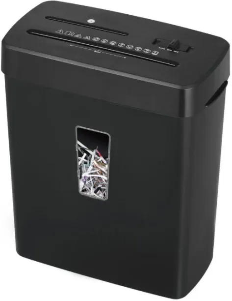 Blue Carbon Shredder P-4 Confidential 8 Sheets A4 Shreddable Bank Cards & CD -CD222P Rotary Blade P…