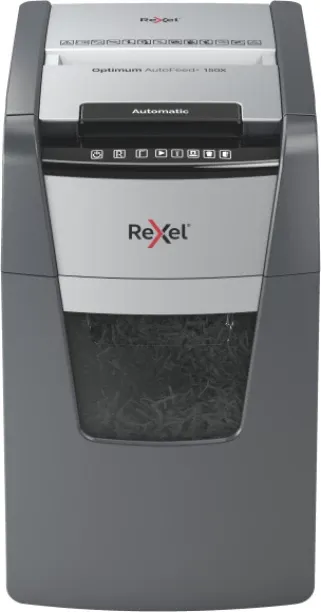 Rexel Optimum AutoFeed+ 150M Automatic Micro Cut Blade Paper Shredder