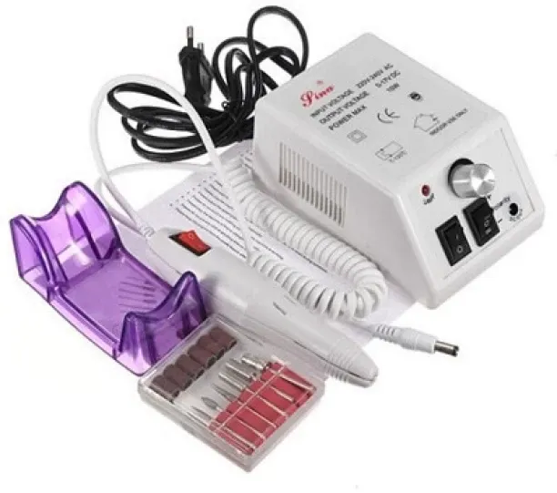 Professional Manicure Pedicure Electric Drill File Nail Art Pen Machine Set Nail Treatment Therapy …