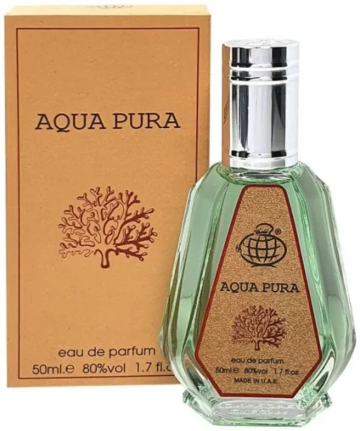 Aqua Pura by Fragrance World Eau de Parfum - Fresh for Men & Women