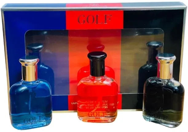 Luca Perfumes Golf Series Perfume Gift Set - 3 X 30ML of Eau de Parfum - Fresh for Men