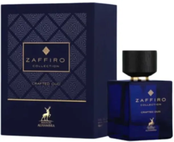 Zaffiro Collection Crafted Oud Eau de Parfum - Floral for Men