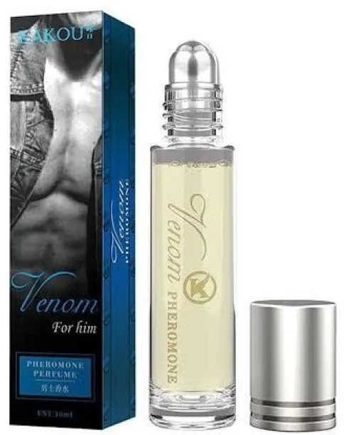 Kakou Long Lasting Roll-On Venom Pheromone Perfume For Men 10ml Eau de Cologne  -  Fresh for Men
