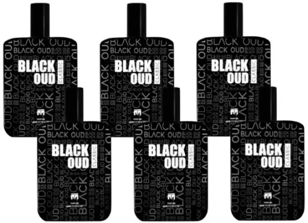 MOTALA 6-Pack BLACK OUD Perfume - Oriental for Men & Women