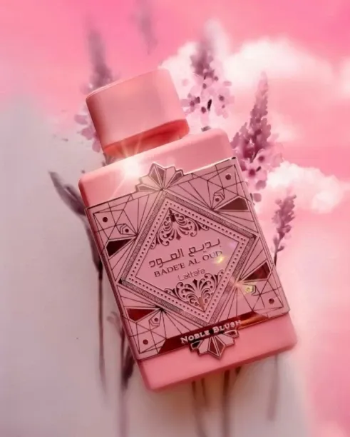 R AND E Lattafa Badee Al Oud Noble Blush Eau de Parfum for Women - 100 ml Eau de Parfum - Fresh f…