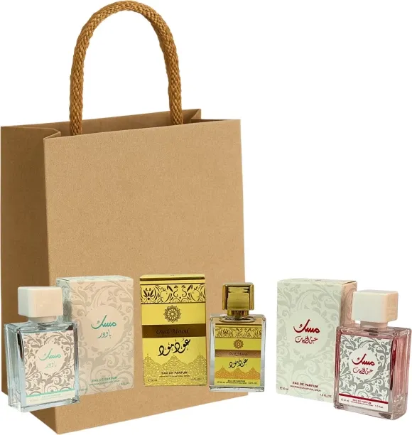 Mystical Onlyou Women Perfume Set | Musk White, Musk Powder, Oud Mood Gold & Gift Bag COMBO | 3x30m…