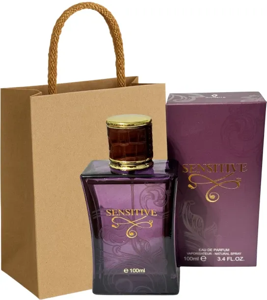 Joybelle Sensitive for Women & Gift Bag Combo | Eau de Parfum - Floral, Fruity for Women